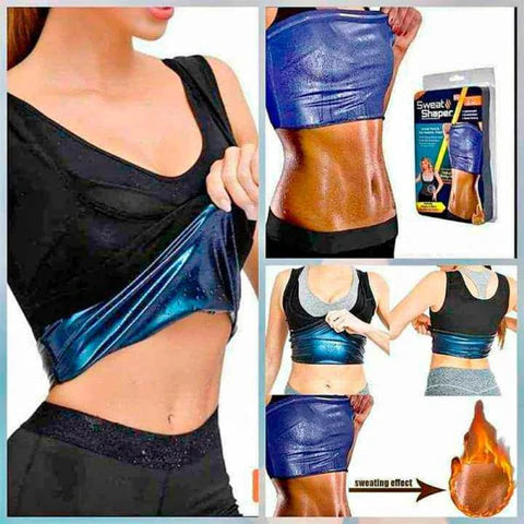 Camiseta reductora mujer efecto sauna