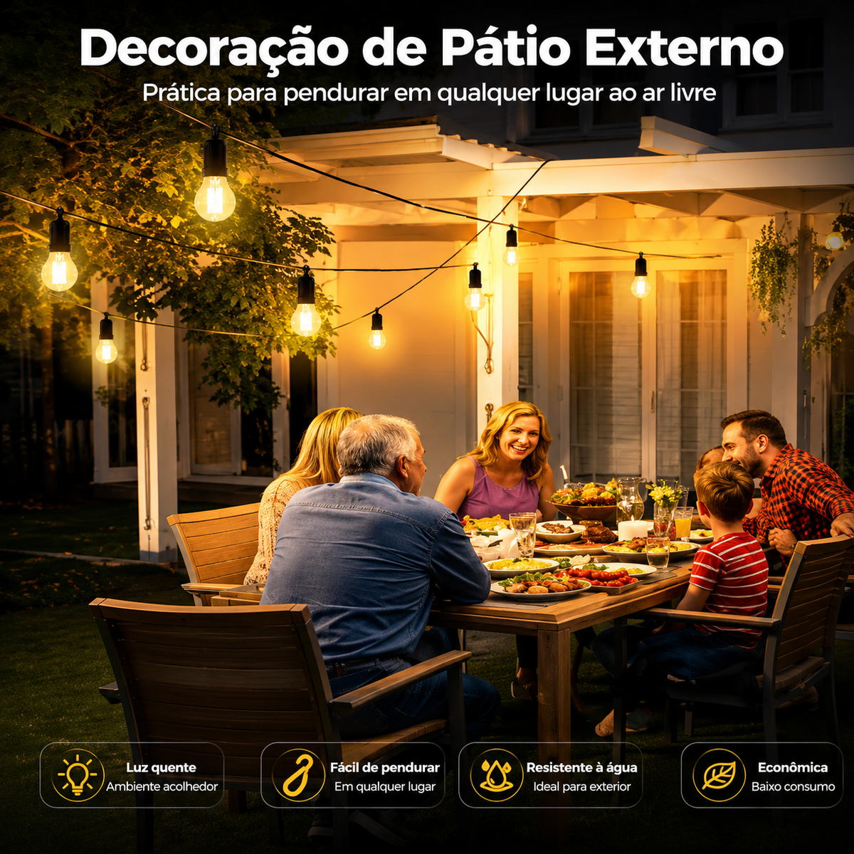 LUMITRAIL™ — Lâmpada LED Recarregável 8–12h – Luz Forte Mesmo Sem Energia.
