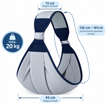 BabyConfort™ – Canguru Ergonómico para Bebé