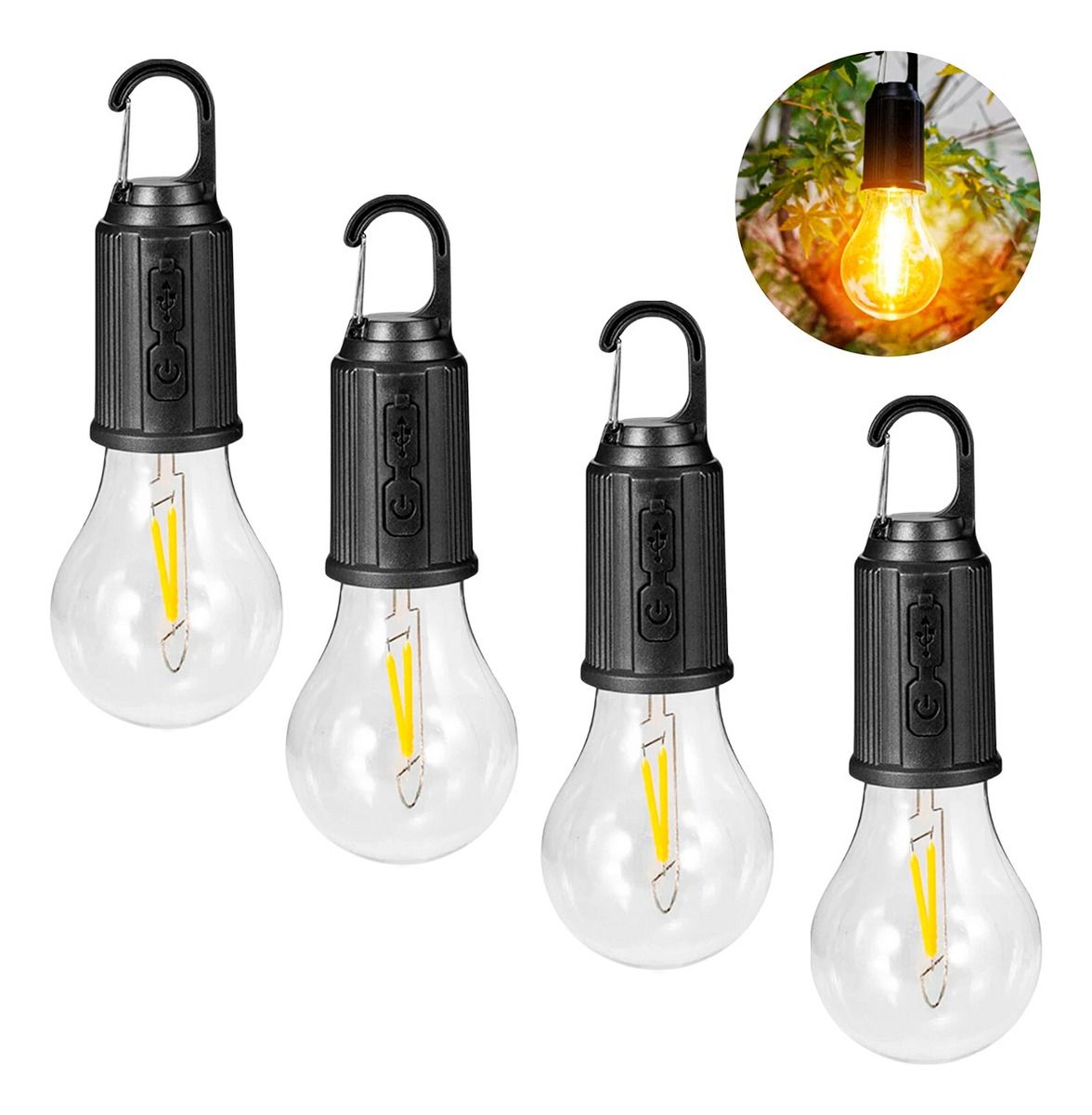 LUMITRAIL™ — Lâmpada LED Recarregável 8–12h – Luz Forte Mesmo Sem Energia.