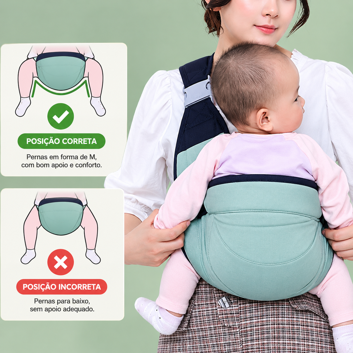 BabyConfort™ – Canguru Ergonómico para Bebé